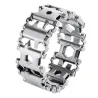 29 in 1 multi tool - stainless steel bracelet - screwdriver / bottle opener / allen wrenchBracelets