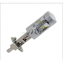 H1 LED bulb - High Power - 60W - CREE chip - 6000K - 2 piecesH1