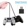 Schnellladekabel - Daten / Synchronisierung - Micro-USB / Typ-C / ISO - für PS4 / Xbox One Controller - 3m