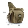 Military / tactical shoulder bag - 900D waterproof OxfordBags