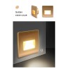 LED wall / stairs light - recessed lamp design - PIR motion sensor - AC85-265VWall lights