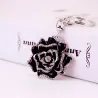 Luxurious crystal rose - keychainKeyrings