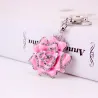 Luxurious crystal rose - keychainKeyrings