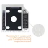 HDD Caddy - SSD SATA 3.0 - 2.5 - Hard Disk enclosure - adapter - optical Bay - 9.5mm / 12.7mmHDD case
