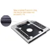 HDD Caddy - SSD SATA 3.0 - 2.5 - Hard Disk enclosure - adapter - optical Bay - 9.5mm / 12.7mmHDD case