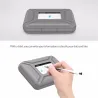 3.5 inch hard drive HDD protection box - storage case - with labelHDD case