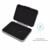 3.5 inch hard drive HDD protection box - storage case - with labelHDD case