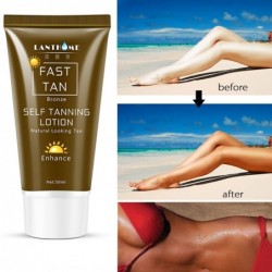 Selbstbräunungslotion - Bronzer - schnelle Färbung - für Gesicht / Körper - 50ml