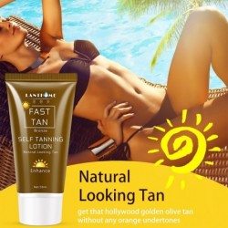 Selbstbräunungslotion - Bronzer - schnelle Färbung - für Gesicht / Körper - 50ml