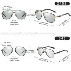 Photochrome Sonnenbrille - polarisiert - Tag / Nacht fahren - UV400
