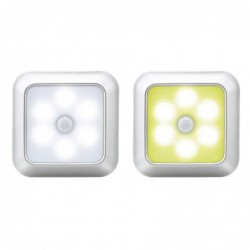 LED lamp - with PIR motion sensor - for wall / furniture / stairs - 2 piecesWall lights