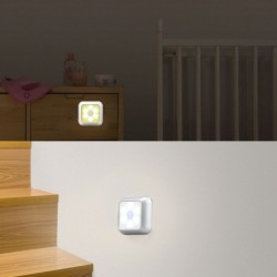 LED-Lampe - mit PIR-Bewegungsmelder - für Wand / Möbel / Treppe - 2 Stück
