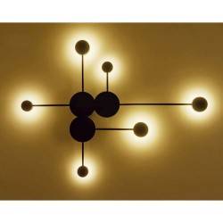 Retro-Wandleuchte im nordischen Design - LED-Lampe