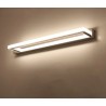 Modern bathroom mirror light - LED - stainless steel lamp - 9W - 42cmWall lights