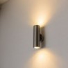 LED wall light - stainless steel lamp - up / down lightningLED-Wandleuchte - Edelstahllampe - Auf-/Ab-Beleuchtung