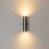 LED wall light - stainless steel lamp - up / down lightningLED-Wandleuchte - Edelstahllampe - Auf-/Ab-Beleuchtung