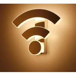 Moderne Acryl-Wandleuchte - LED- WiFi-Design