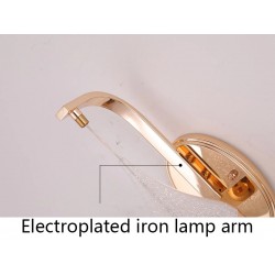 Modern LED wall light - sconce - gold ironWall lights
