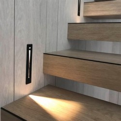 Dekorative Wand-/Treppenleuchte - Einbau - wasserdicht - LED - 3W