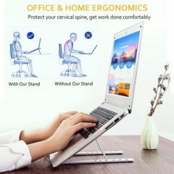 Aluminum laptop / tablet stand - adjustable bracket - non-skidStands