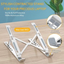 Aluminum laptop / tablet stand - adjustable bracket - non-skidStands