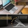 Laptop-/Tabletständer aus Aluminium - verstellbare Halterung - rutschfest