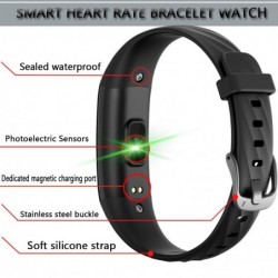 Smart Watch - sports bracelet - Bluetooth - fitness tracker / blood pressure / heart rate monitor - IP68 waterproofSmart-Wear