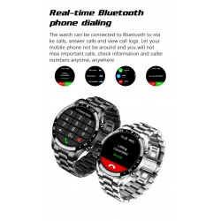 SmartWatch - Sportarmband - Bluetooth - Blutdruck-/Schlafüberwachung - wasserdicht