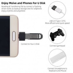 Type-C - micro USB 2.0 - OTG adapter - converterAccessories