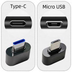 Typ-C - Micro-USB 2.0 - OTG-Adapter - Konverter
