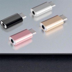 Micro-USB-Typ-C auf 3,5-mm-Kopfhörerbuchse - Adapter - Splitter