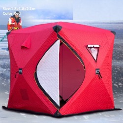 Winter warm tent - for ice fishing / camping - windproof - waterproof - anti-snow - large spaceTents