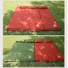 Outdoor- / Campingmatte - aufblasbare Zeltmatratze - mit Polsterauflage - doppelt
