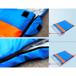 Double sleeping bag - with zipper - warm - waterproofSleeping bags