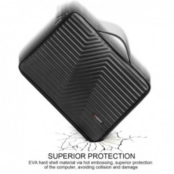 Hard protective shell - case - waterproof - shockproof - for 10" / 13" / 14" / 15.6" / 17" laptopProtection
