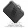 Hard protective shell - case - waterproof - shockproof - for 10" / 13" / 14" / 15.6" / 17" laptopProtection