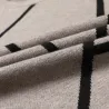 Eleganter Strickpullover - großer Buchstabendruck
