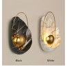 Modern resin wall lamp - LED - shell shapeWall lights