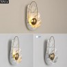 Modern resin wall lamp - LED - shell shapeWall lights