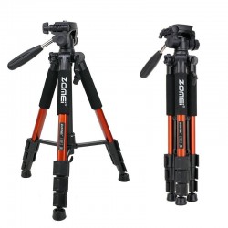 Z666 - professionelles Aluminium-Kamerastativ - tragbar - mit Schwenkkopf - für Canon DSLR-Kamera