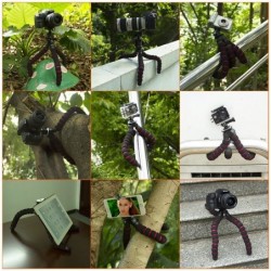 Mini tripod octopus - flexible spider legs - for camera / phone / GoPro / Canon / Nikon / Sony / DSLRHolders