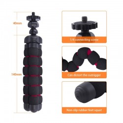 Mini-Stativ-Oktopus - flexible Spinnenbeine - für Kamera / Handy / GoPro / Canon / Nikon / Sony / DSLR