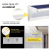 24 / 48 / 60 LED solar light - radar motion sensor - aluminum wall lamp - waterproofSolar lighting