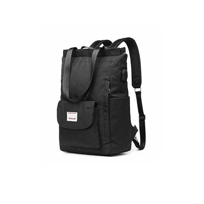 Stylish handbag - laptop backpack - with USB charging port - waterproofHandbags