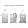 Stylische Handtasche - Laptop-Rucksack - mit USB-Ladeanschluss - wasserdicht