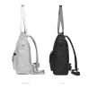 Stylische Handtasche - Laptop-Rucksack - mit USB-Ladeanschluss - wasserdicht