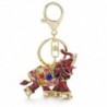 Colorful crystal elephant - keychainKeyrings