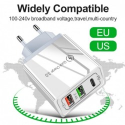 Universal charger - quick charge - 3.0 - PD - USB type-C - 30WChargers