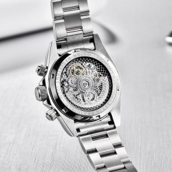 Pagani Design - luxury Quartz watch with rainbow crystals - automatic