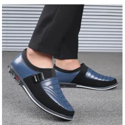 Elegant classic men's shoes - slip onShoes